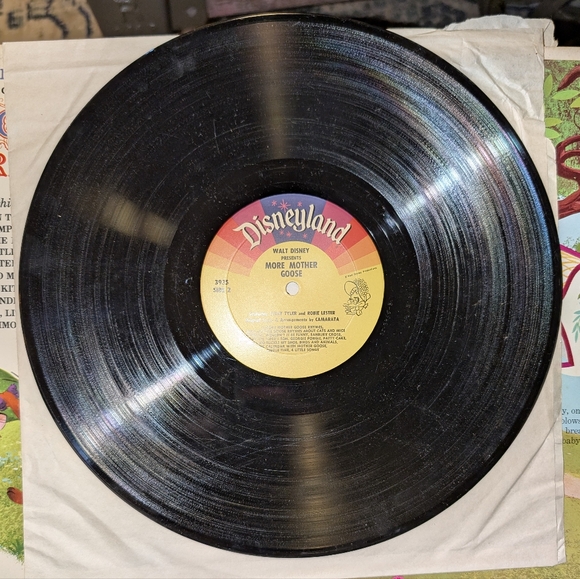 Walt Disney's Treasury of Mother Goose Nursery Rhymes Vintage Vinyl Record - Picture 6 of 12